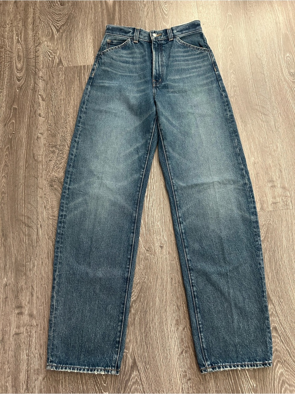 Madewell women the balloon jeans  in Faded Blue